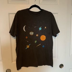 UO Space Graphic Tee - Grey